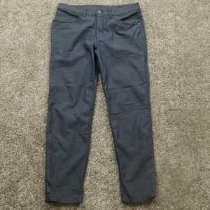 Lululemon ABC Pants Men's 30.5X27 Blue Slim Fit‎ Casual Athletic